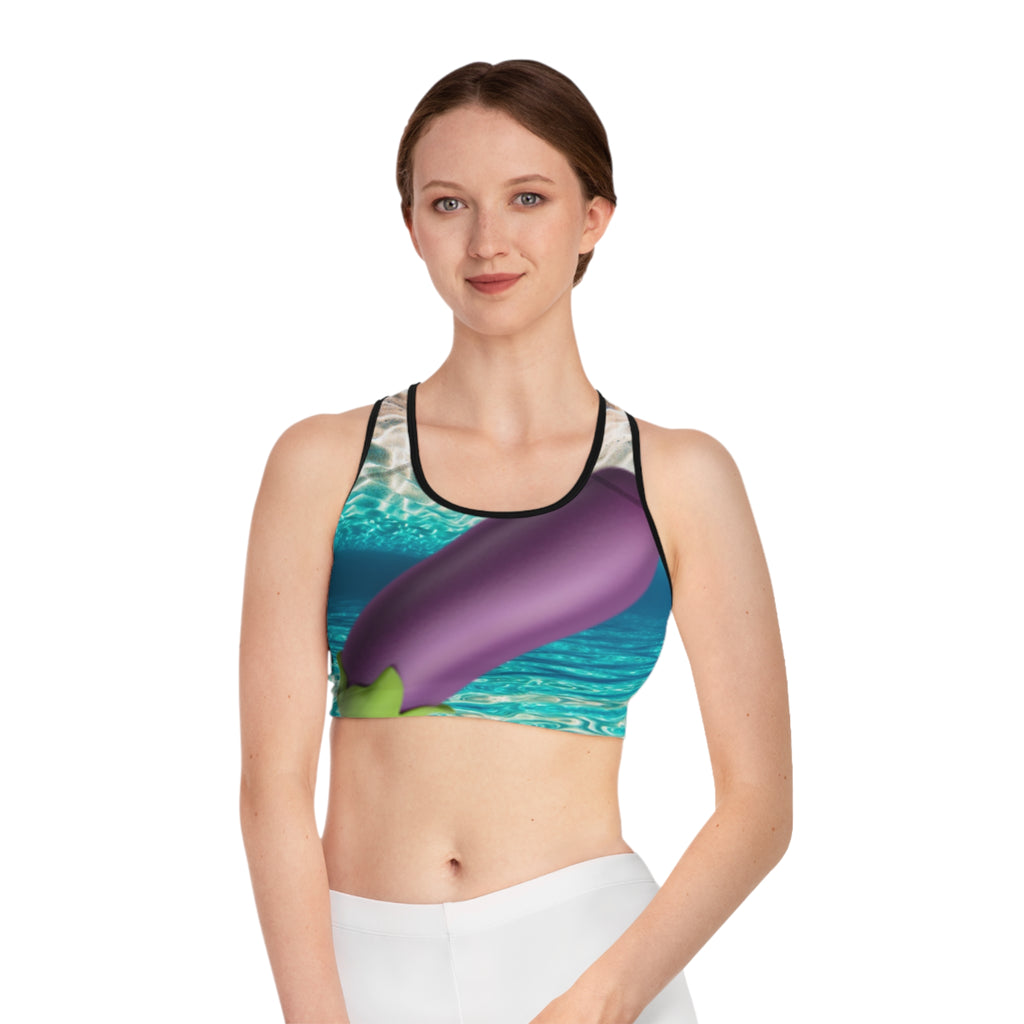 Miami Ocean Warm Water Women's Sports Bra