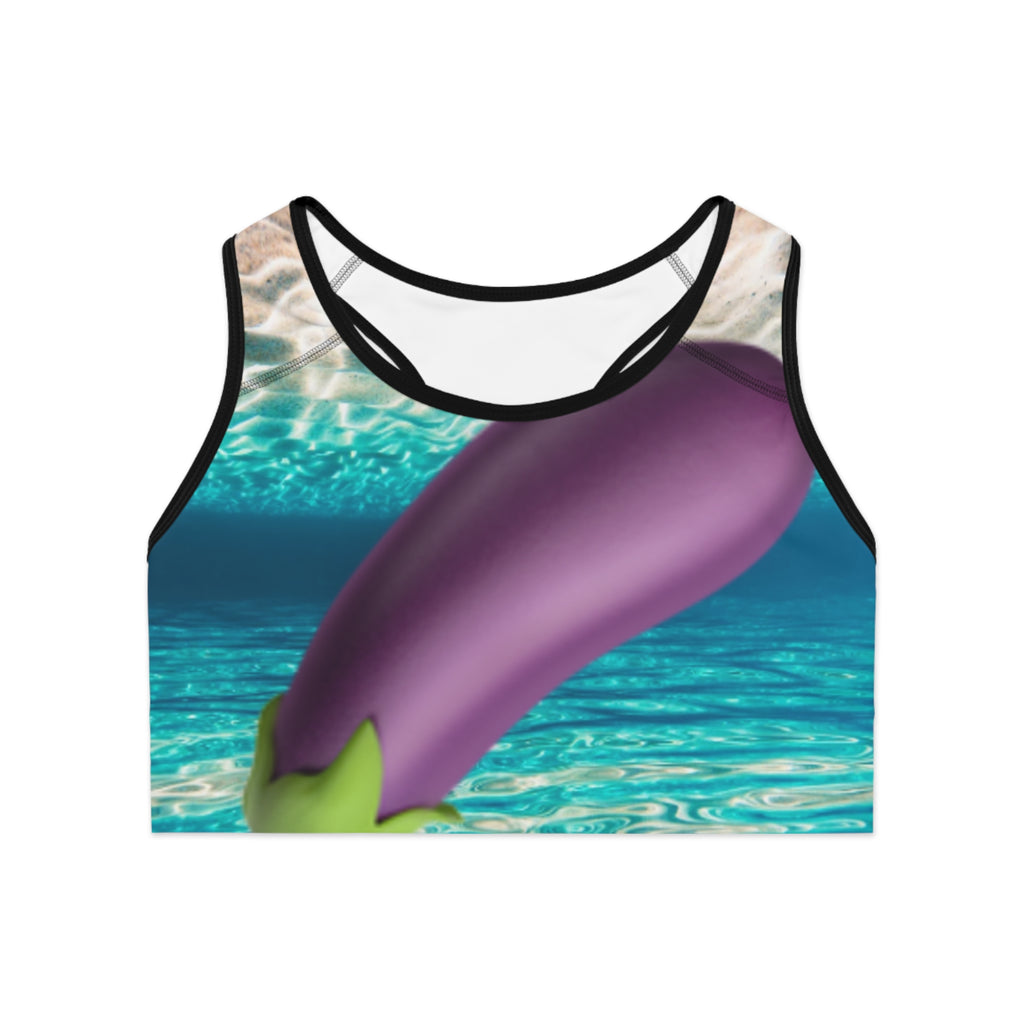 Miami Ocean Warm Water Women's Sports Bra