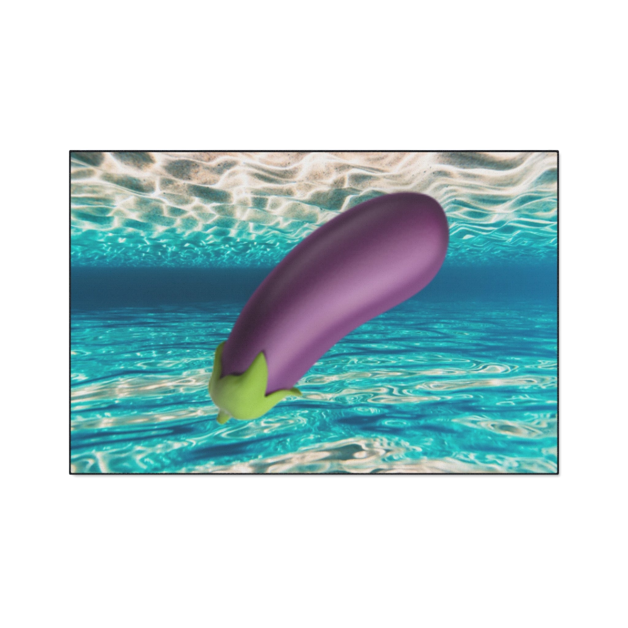 Floor Mat in Warm Miami Ocean