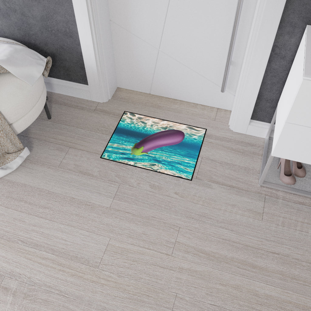 Floor Mat in Warm Miami Ocean