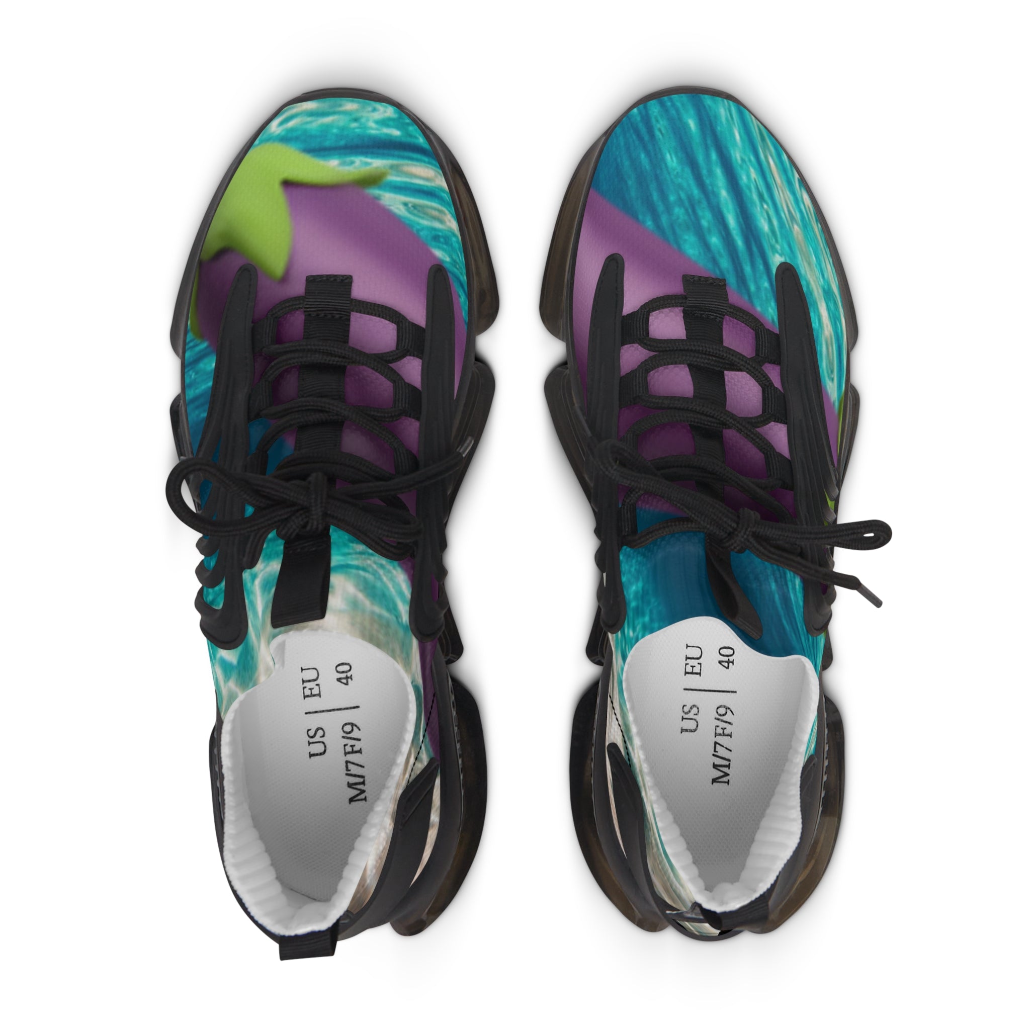 Women's Mesh Sneakers in Warm Miami Ocean Water