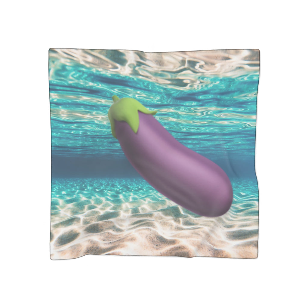 Eggplant -Head- Polyester Scarf