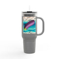 40oz Insulated Travel Mug in Warm Miami Ocean Water