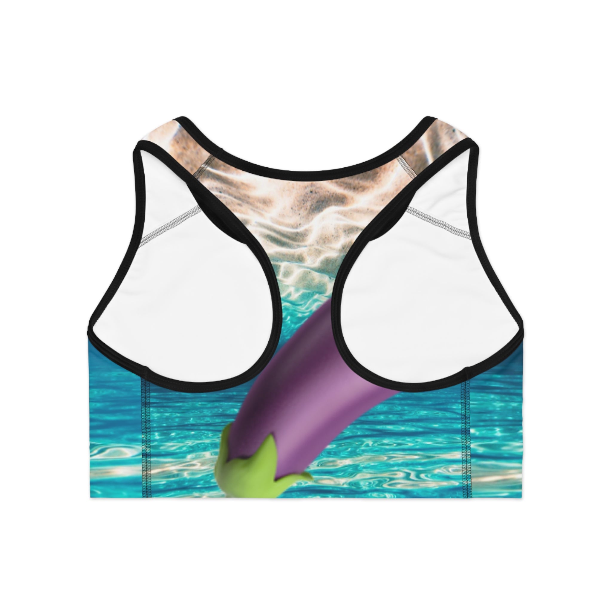 Miami Ocean Warm Water Women's Sports Bra