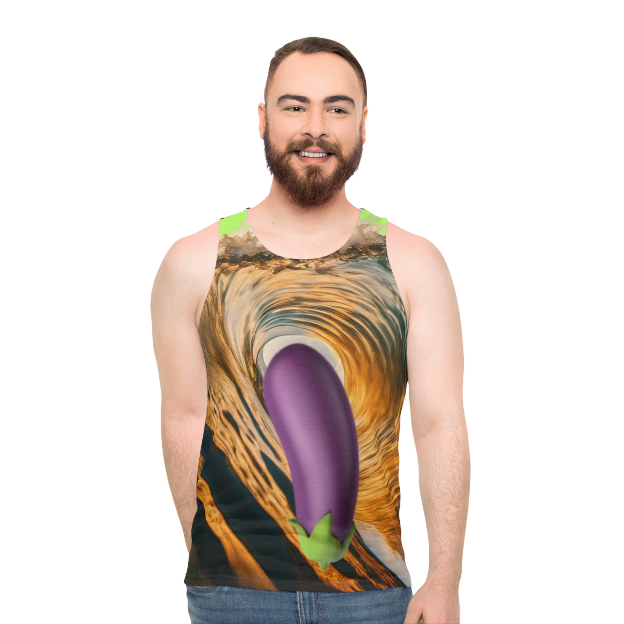 Deep Wave Tank Top