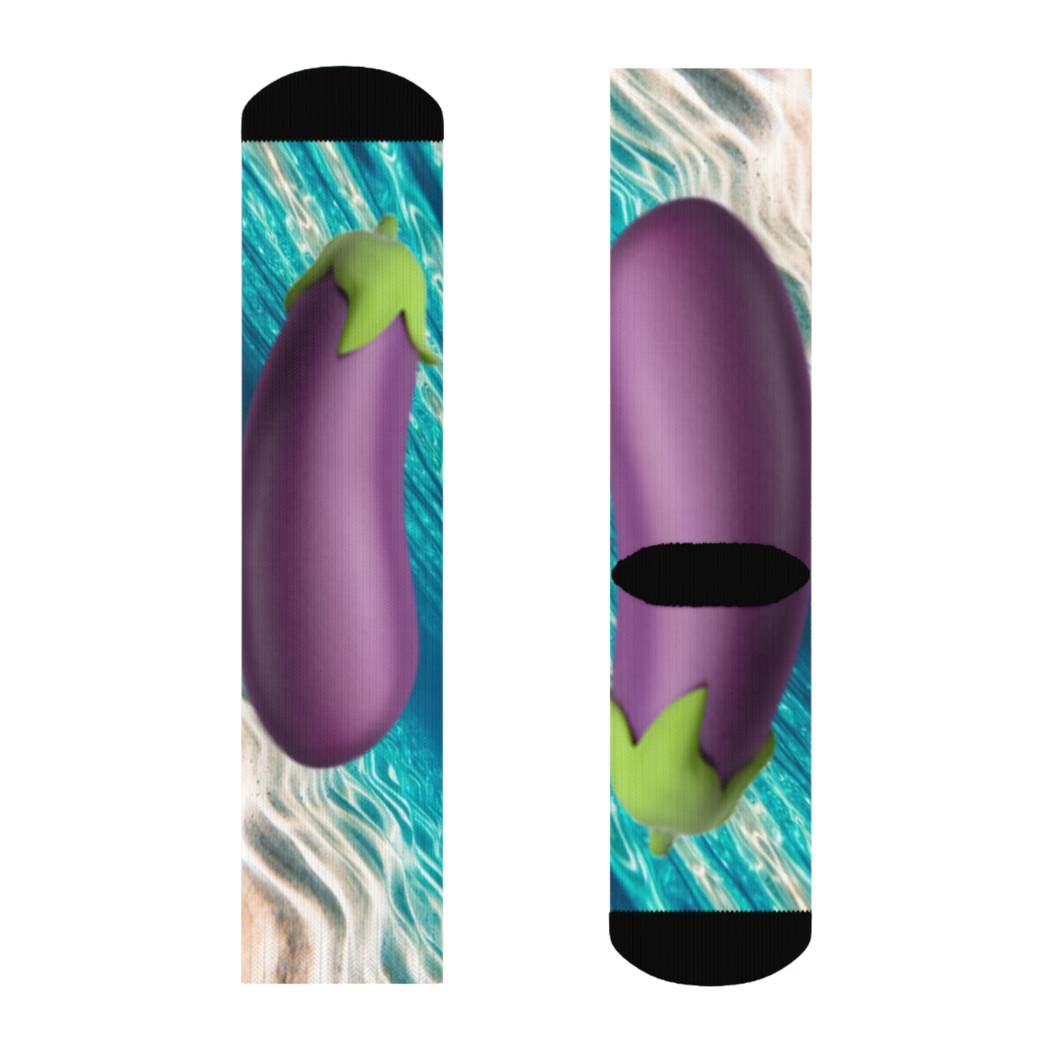 Ankle / 3/4 Crew / and Crew Socks in Warm Miami Ocean