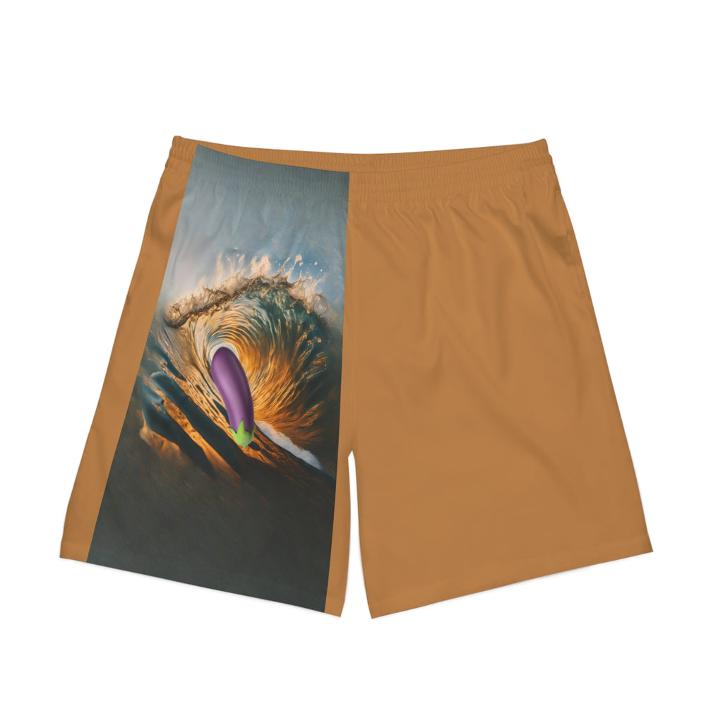 Men's Elastic Beach Shorts (AOP)