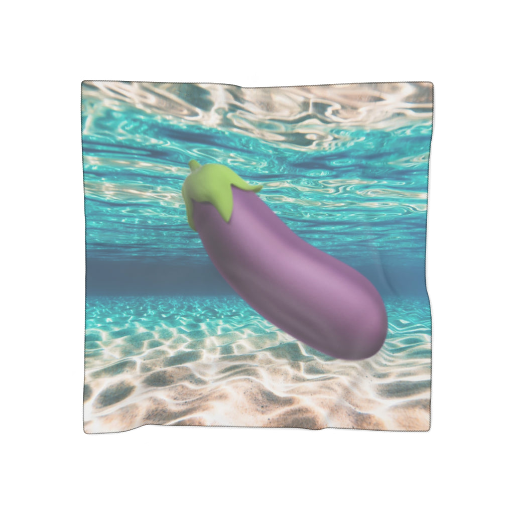 Eggplant -Head- Polyester Scarf