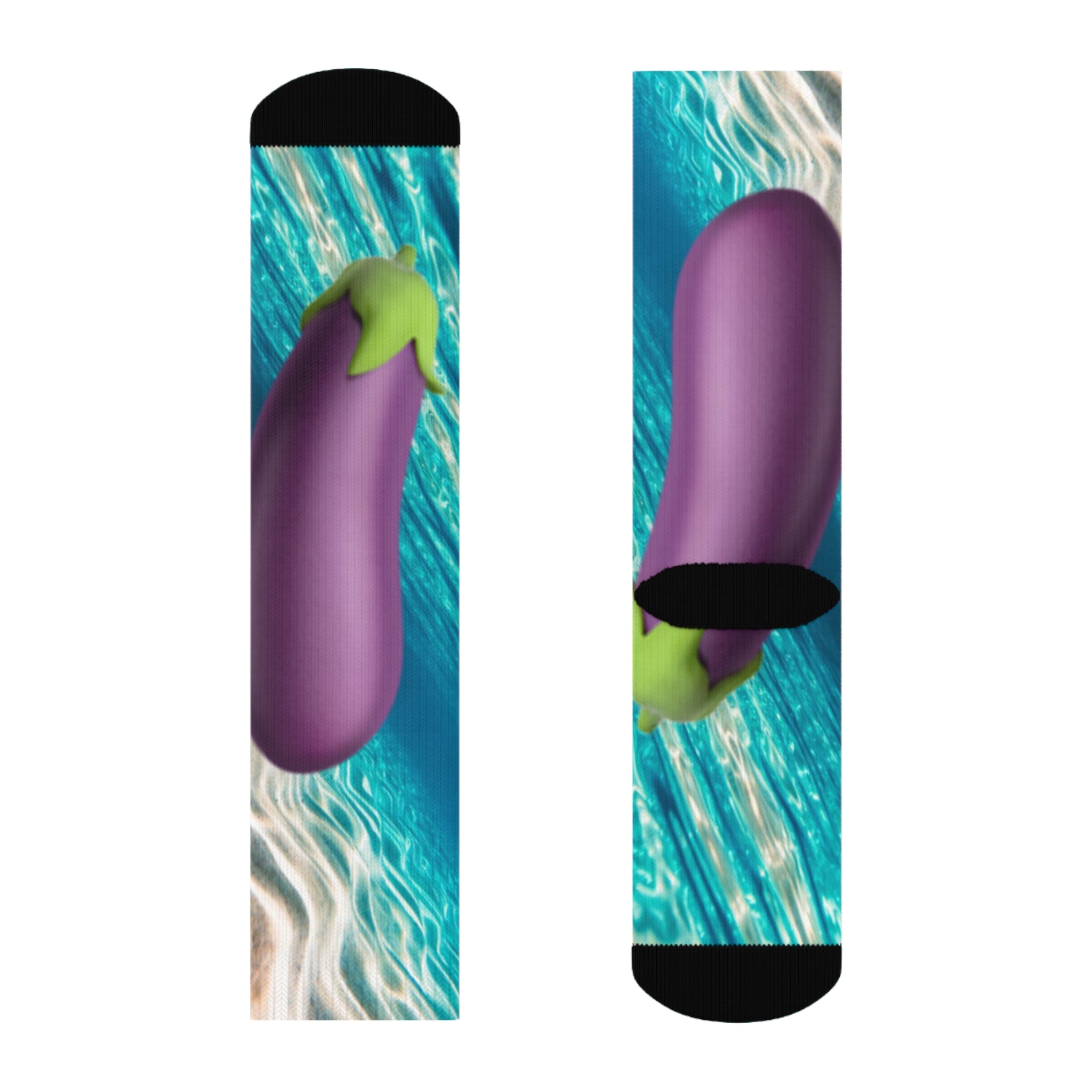 Ankle / 3/4 Crew / and Crew Socks in Warm Miami Ocean