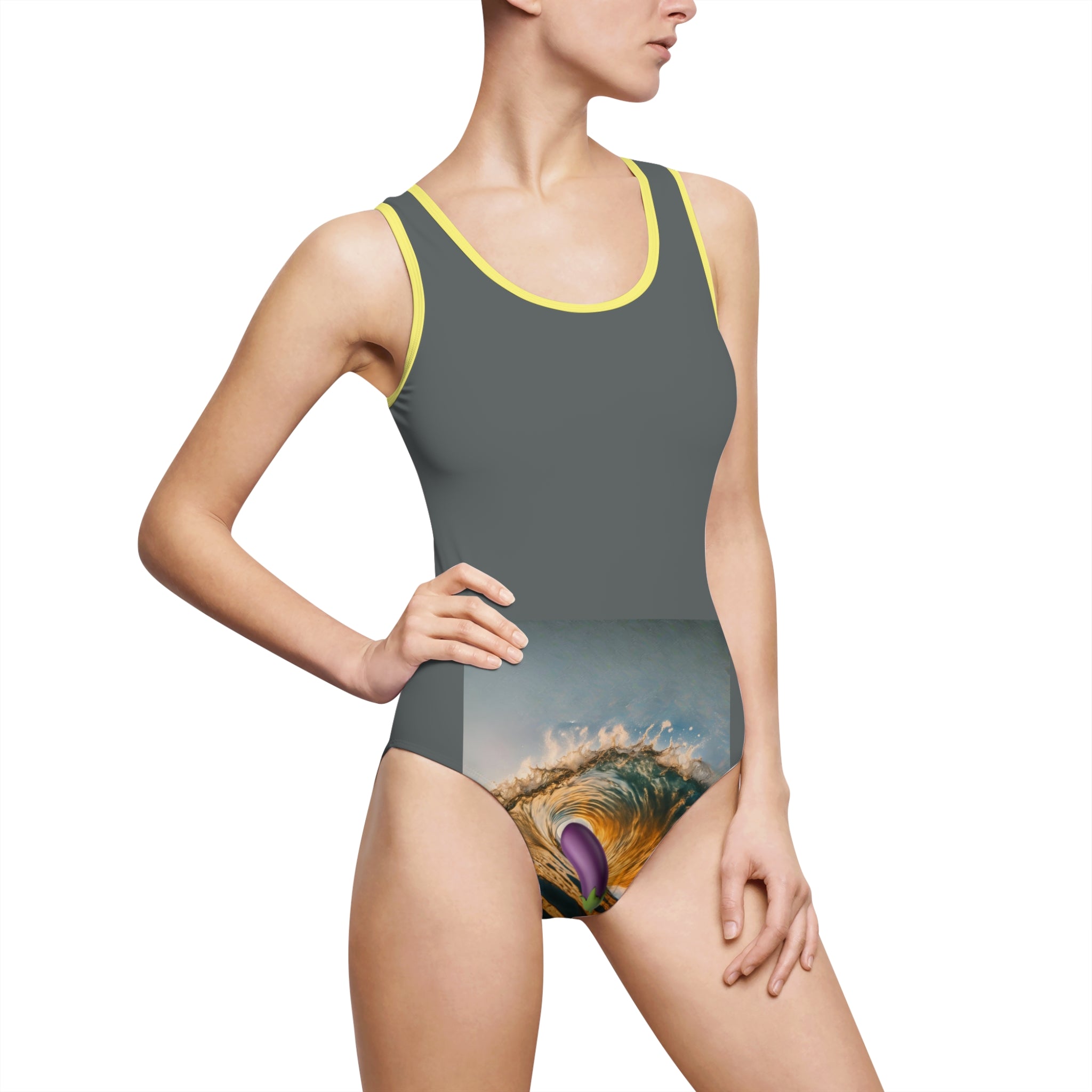 Women's Classic One-Piece Swimsuit (AOP)