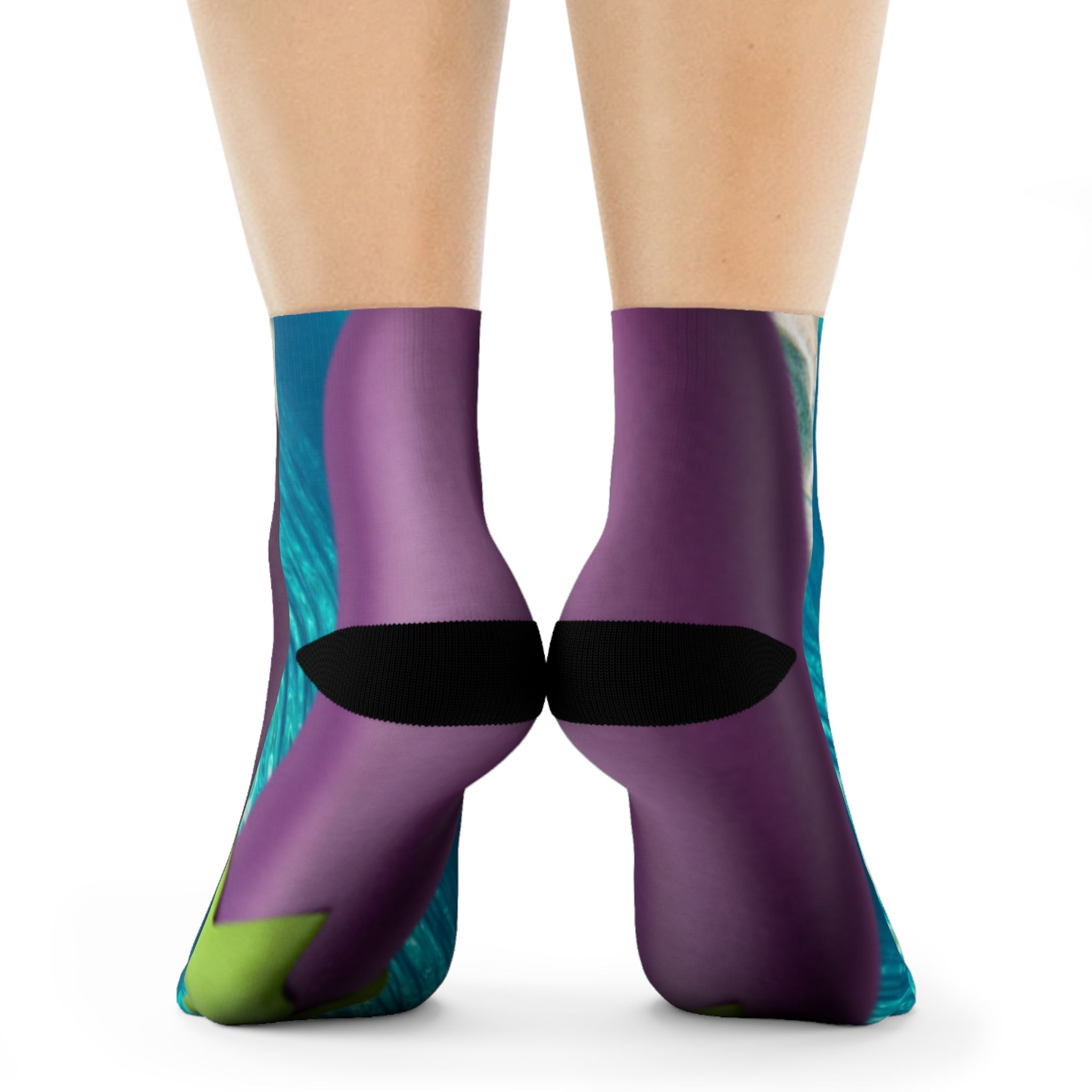 Ankle / 3/4 Crew / and Crew Socks in Warm Miami Ocean