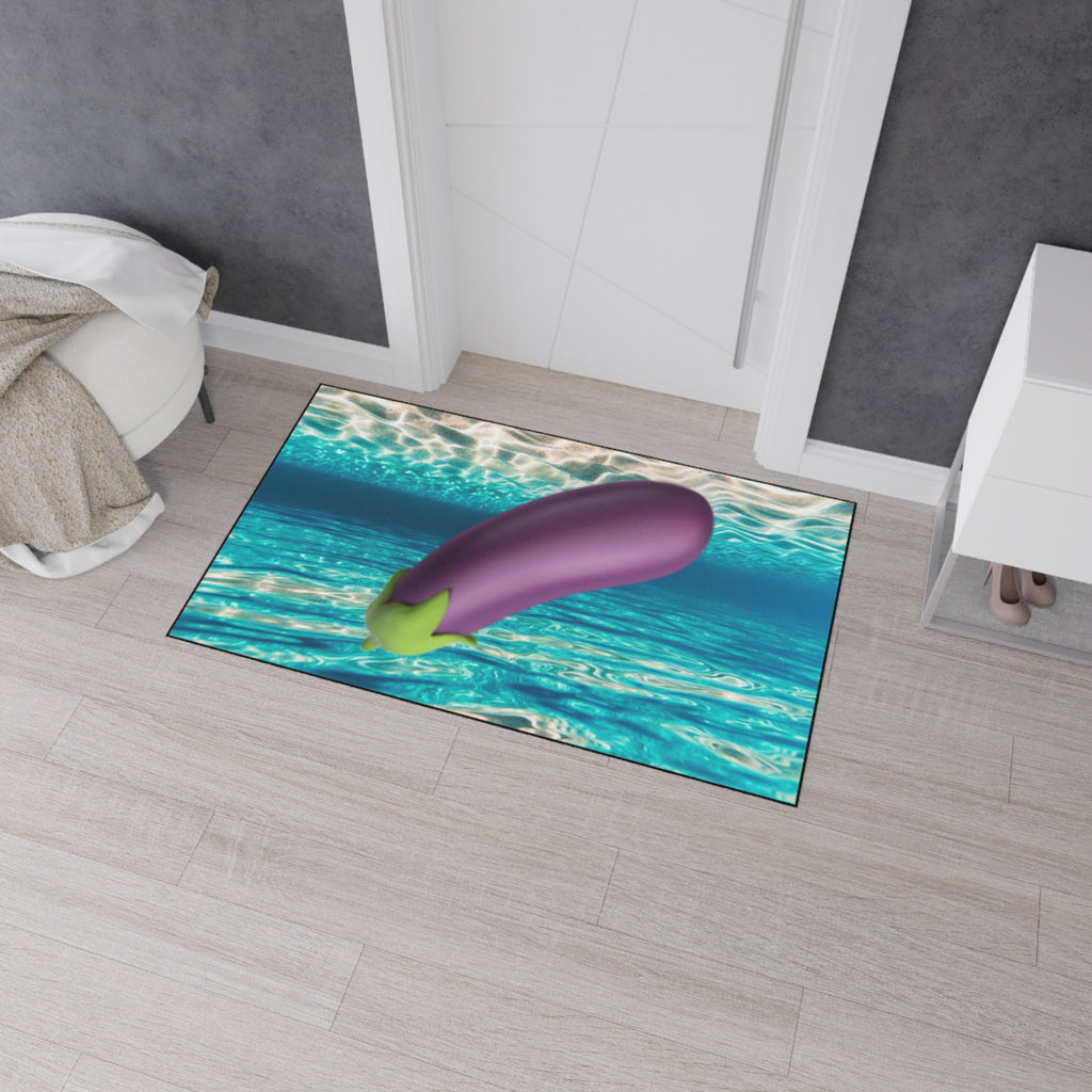 Floor Mat in Warm Miami Ocean