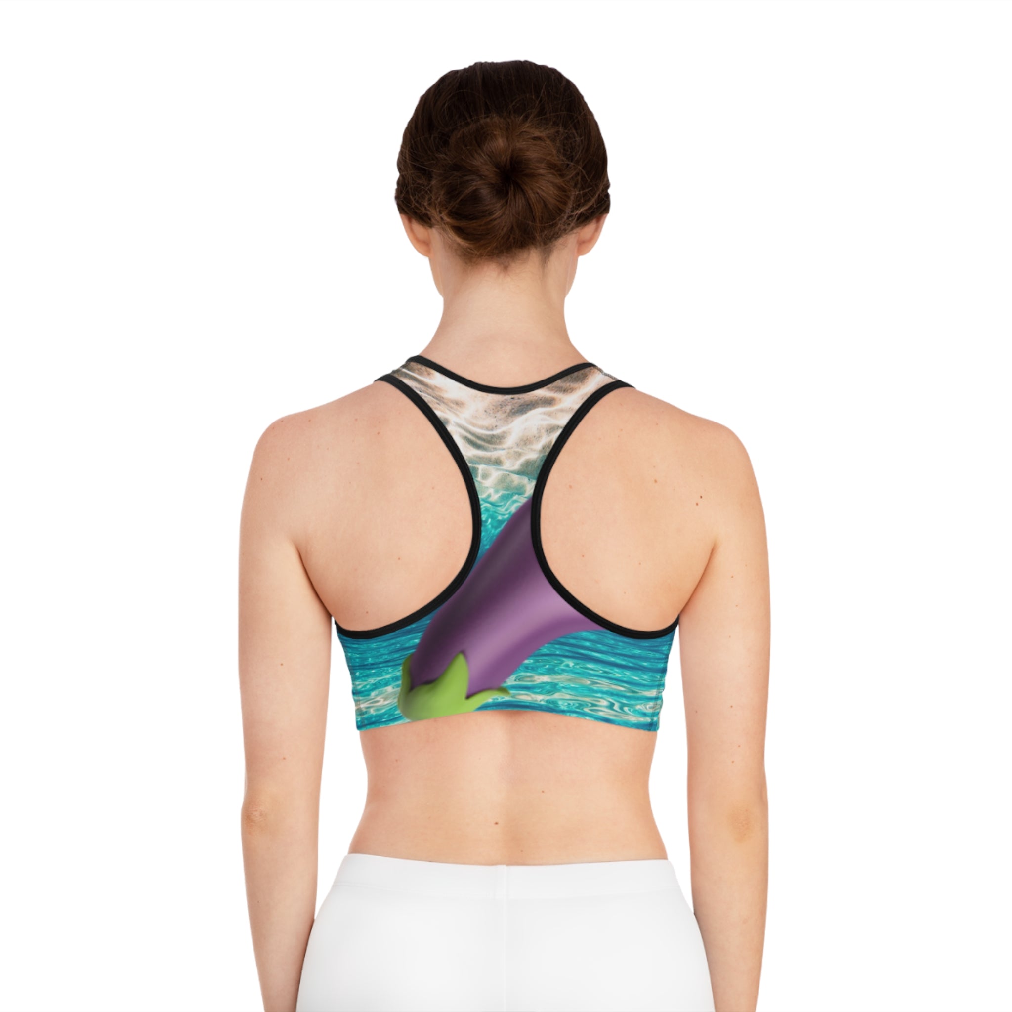 Miami Ocean Warm Water Women's Sports Bra
