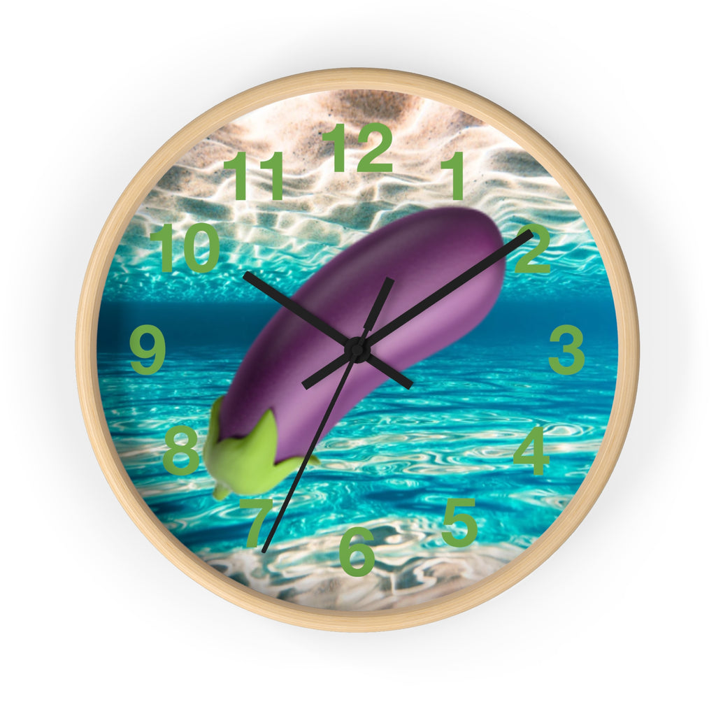 Wall clock in Warm Miami Ocean Water