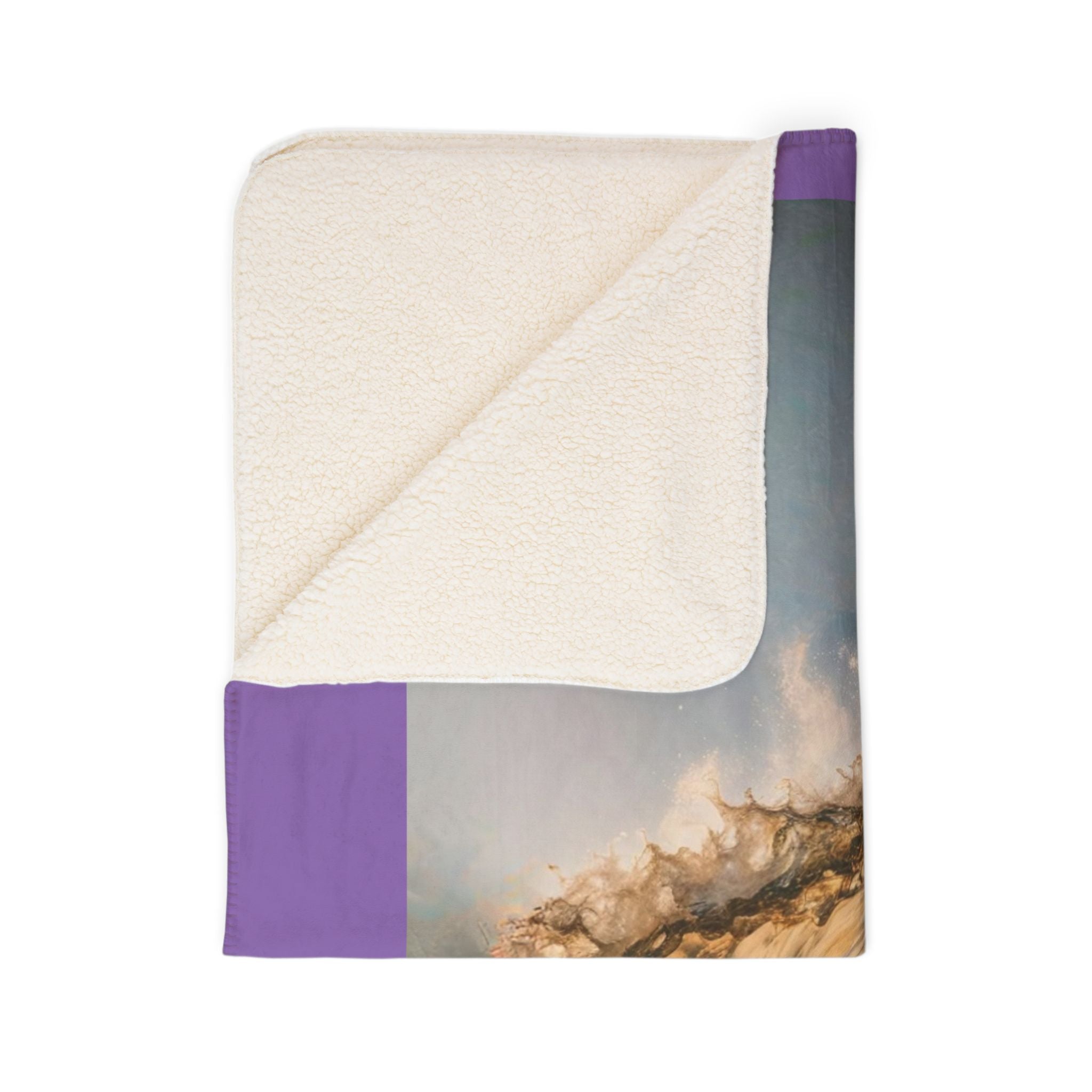 Fleece Blanket Warm Wood