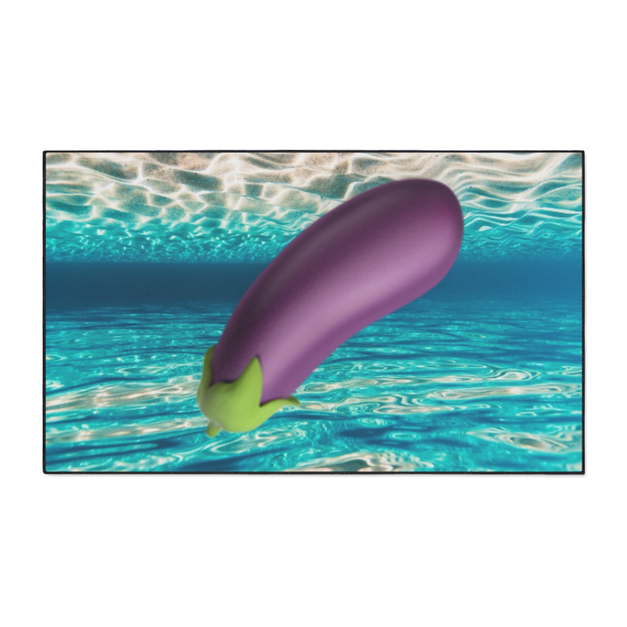 Floor Mat in Warm Miami Ocean