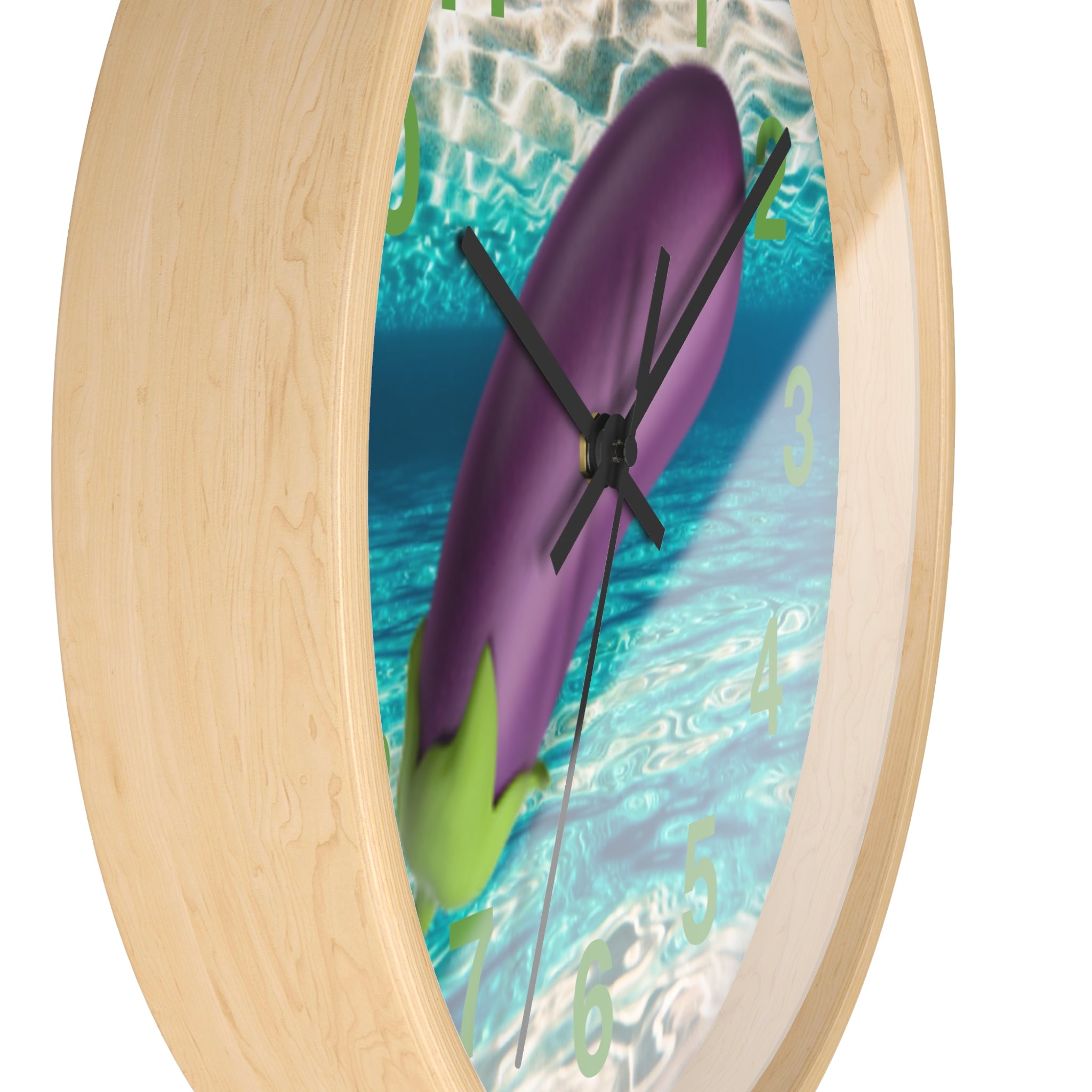 Wall clock in Warm Miami Ocean Water